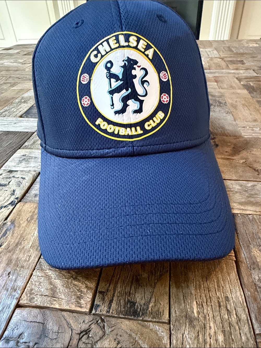 Athletic Works Navy Blue Chelsea Football Club Baseball Cap - Picture 3 of 6